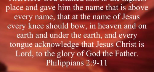 Lord's name is exalted