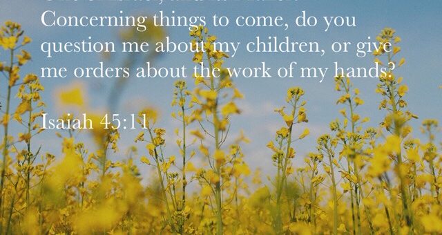 pray with authority