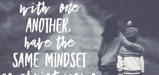 have the same mindset as Jesus Christ